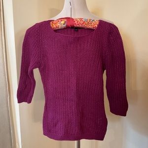 Escada Berry Knit Sweater